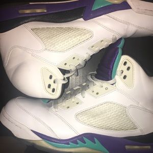 Jordan 5s Grape